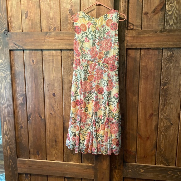 Vintage Key Lime Maxi Dress - Picture 2 of 3